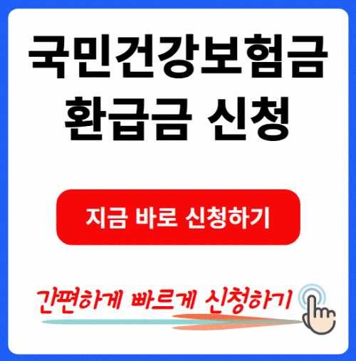 국민건강보험금 환급금