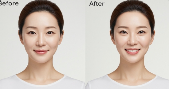 울쎄라 시술 전후 모습