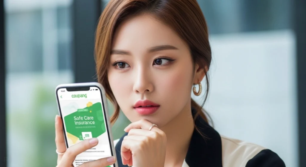 쿠팡안심케어보험 등록