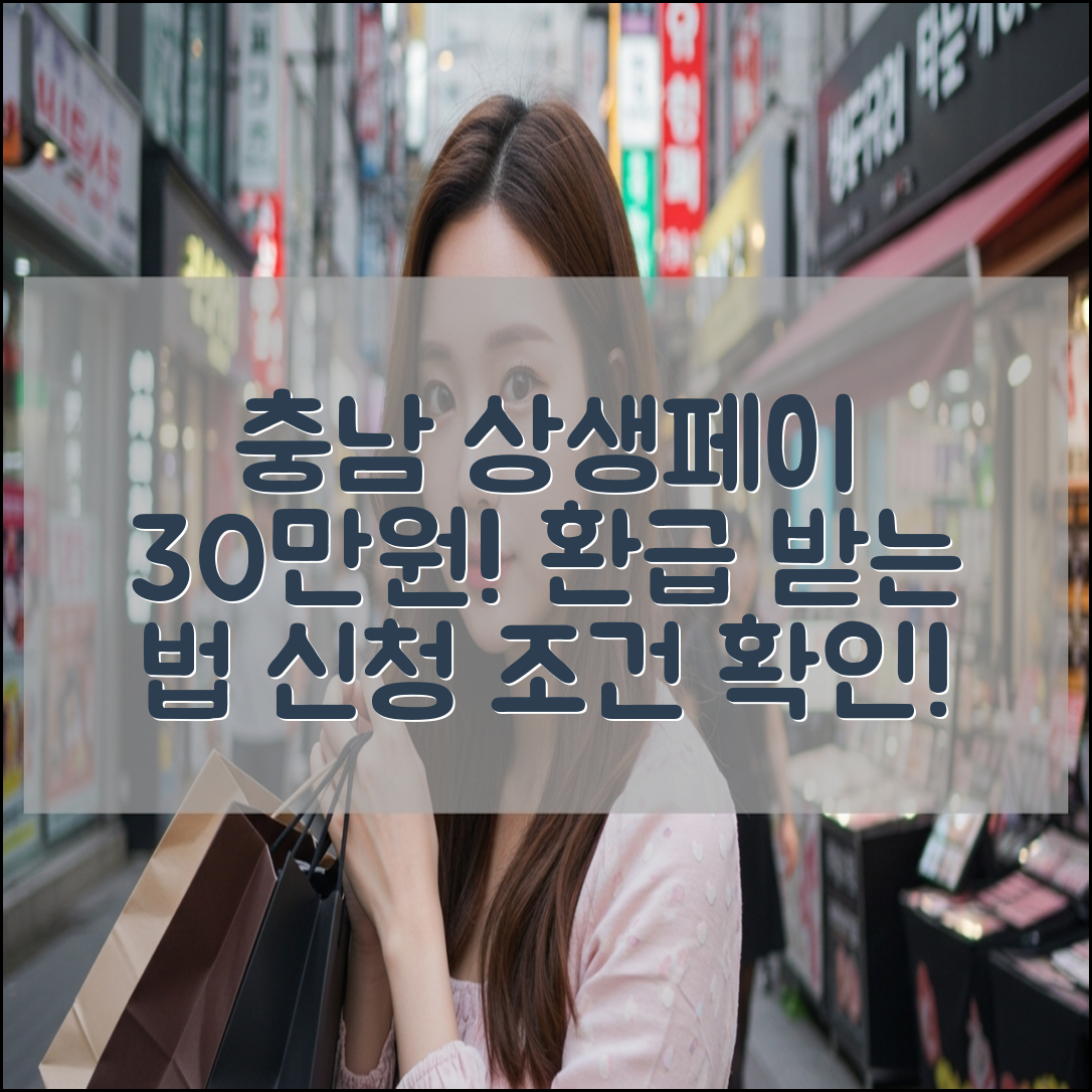 충남 상생페이백 30만원 환급 받는 방법(+신청 조건 및 예상액)