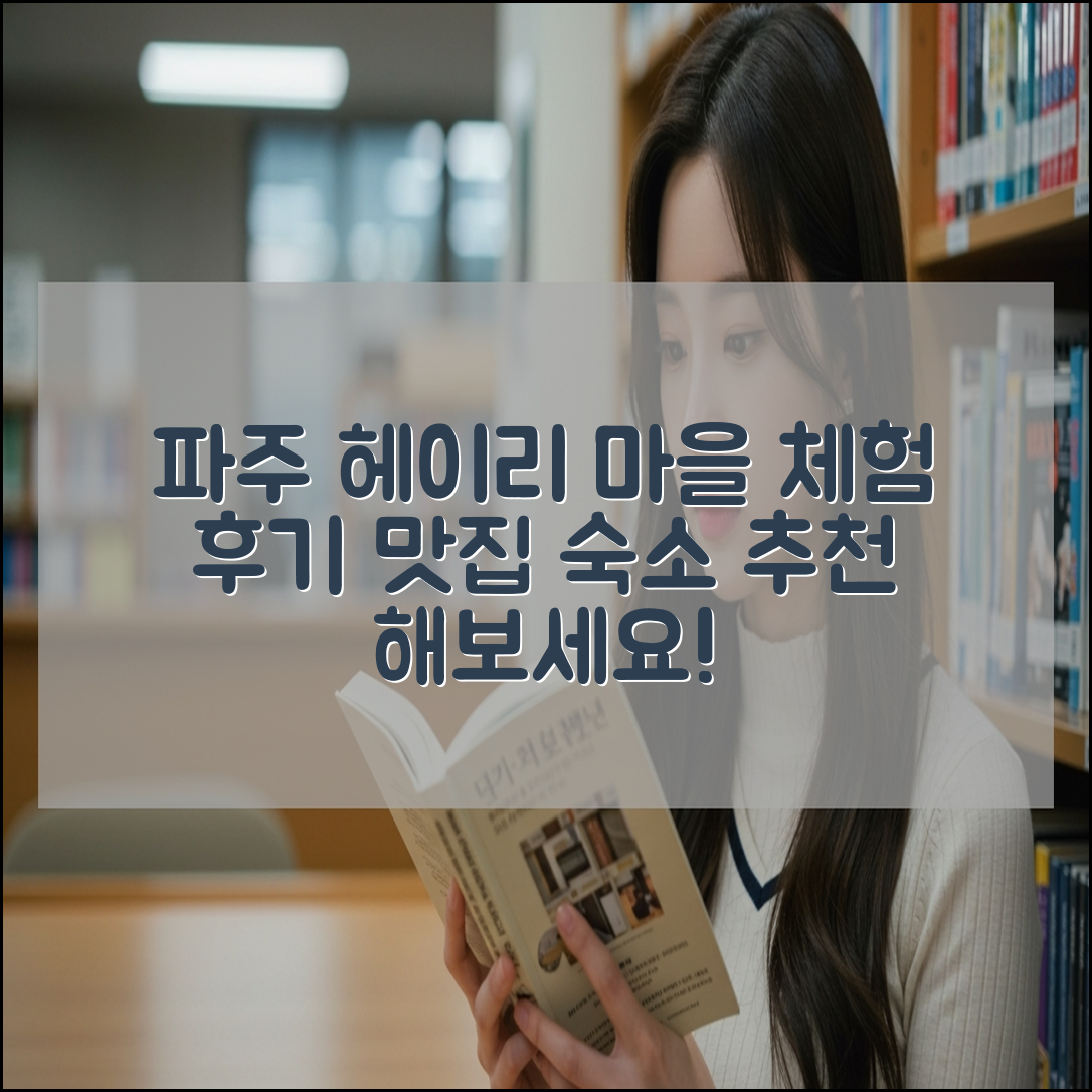파주 헤이리마을 체험 후기, 맛집 및 숙소 추천
