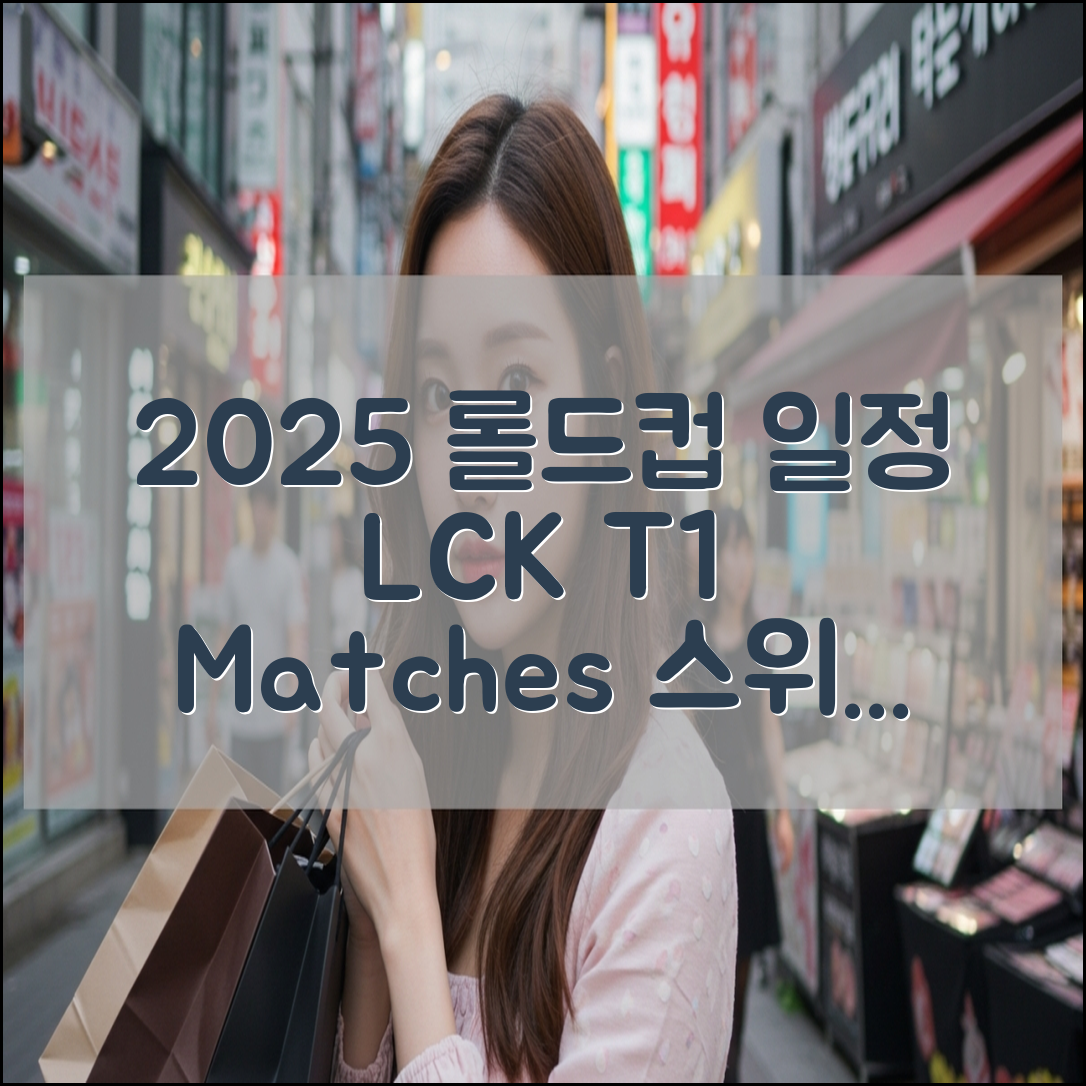 2025 롤드컵 일정, LCK, T1 경기, 4시드 일정과 스위스 2라운드 조추첨 결과