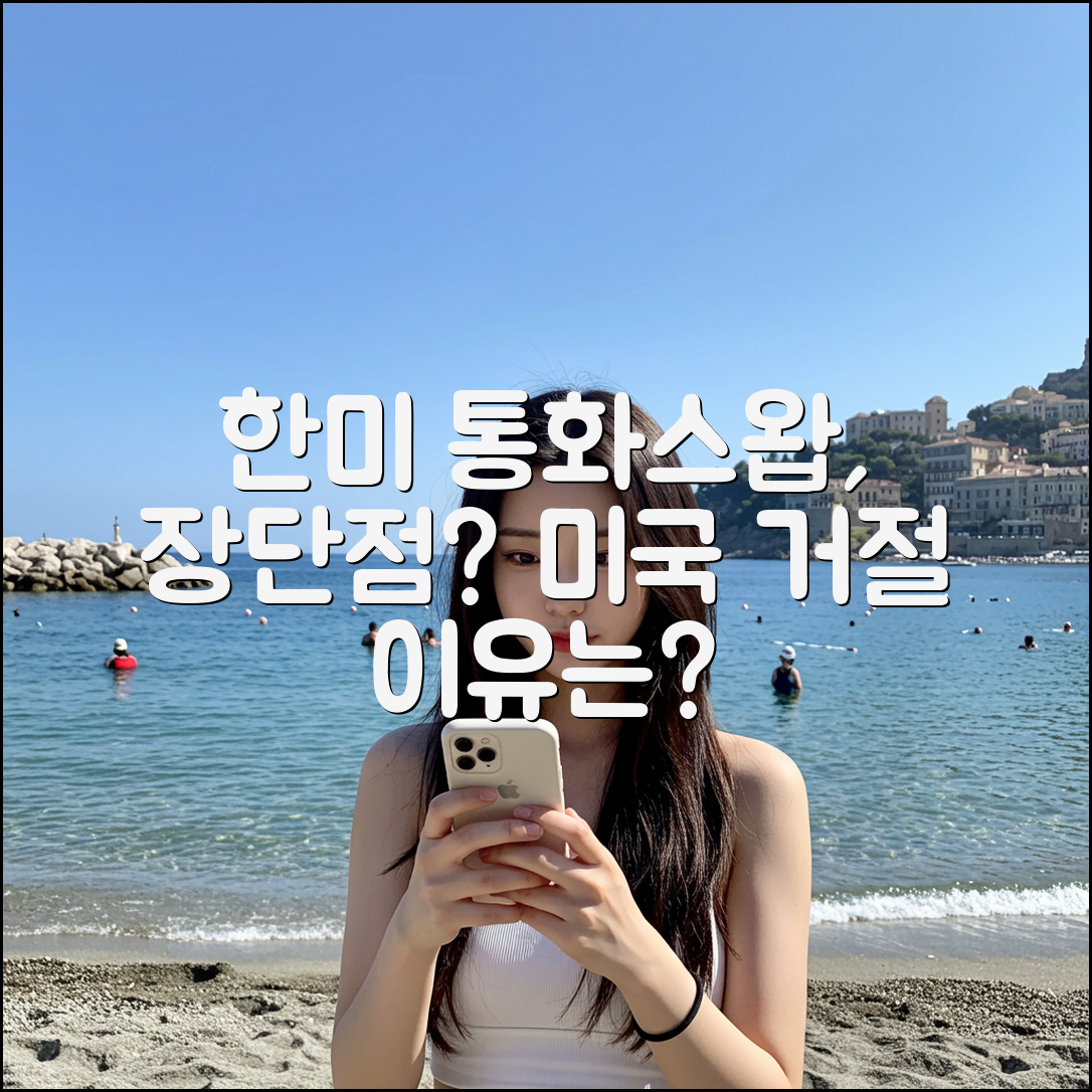 한미 통화스화프 뜻과 장단점, 미국 거절 이유