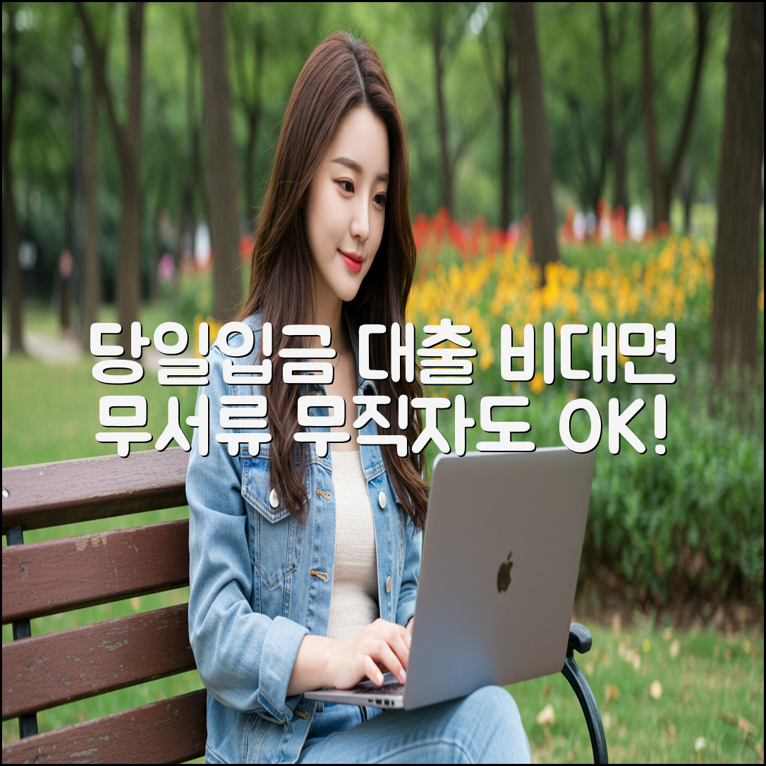 당일입금 대출 쉽게 가능한 곳 Best 6 비대면 무서류 무직자 가능 - 보건담
