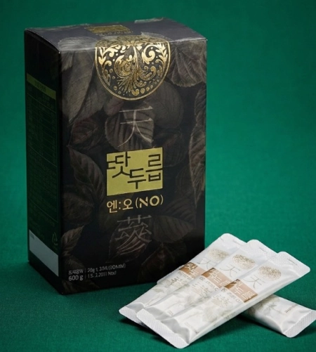 땃두릅엔오 액상 파우치와 패치 제품